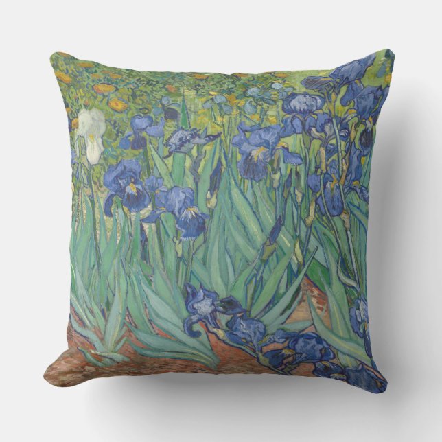 Van Gogh Vintage Irises Kudde (Framsida)