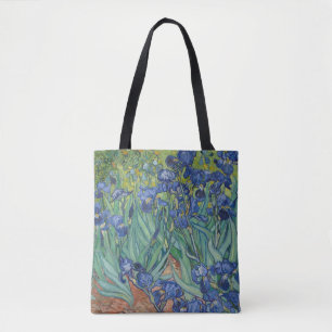 Van Gogh Vintage Irises Tygkasse