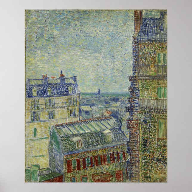 Van Gogh - Visa från Theos lägenhet Poster (Framsidan)