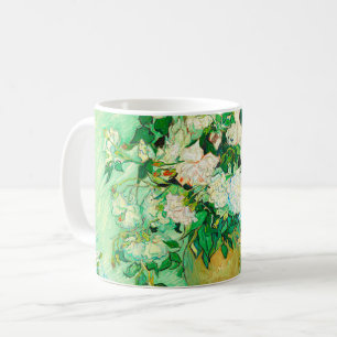 Van Gogh Vit ros Kaffemugg