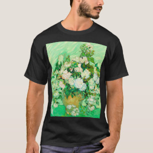 Van Gogh Vit ros T Shirt