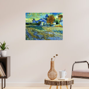 Van Gogh - Vy över S:t Pauls kyrka, Poster