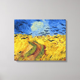 Van Gogh Wheat Fält imponsionist Painting Canvastryck