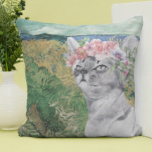Van Gogh Wheat Fält och Finare Cat