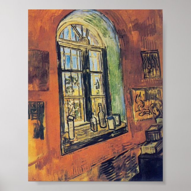 Van Gogh-Window från Vincent Studio i Asylum Poster (Framsidan)