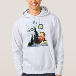  Van Gogh with every star I see, I remember that  Hoodie