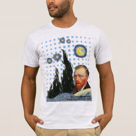  Van Gogh with every star I see, I remember that  T Shirt