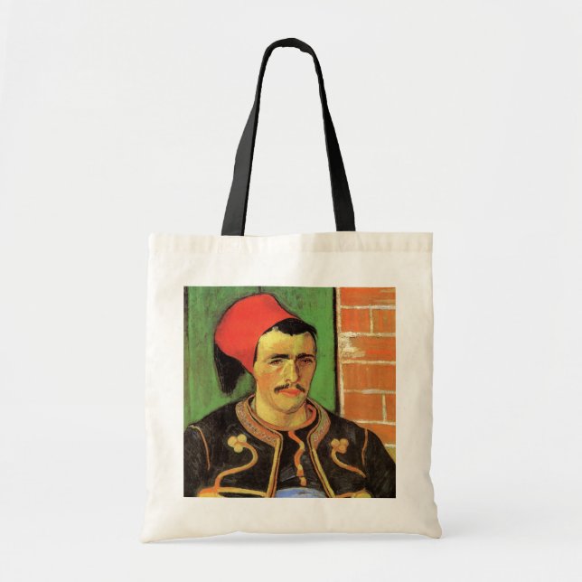 Van Gogh, Zouaven, Vintage Impressionism Konst Tygkasse (Framsidan)