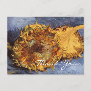 Van Goghs 2 snittblommor Vykort
