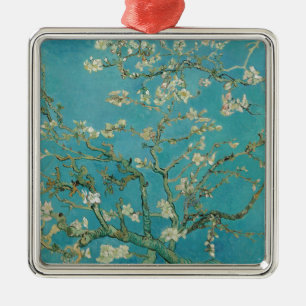Van gogh's Almond Blommar Julgransprydnad Metall