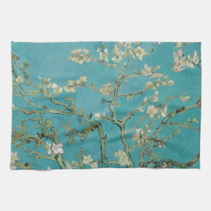 Van gogh's Almond Blommar Kökshandduk