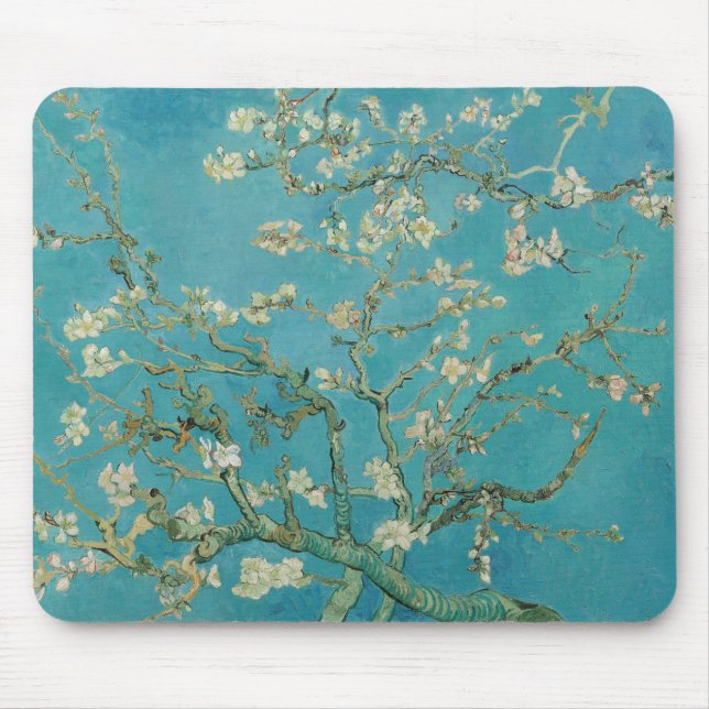 Van gogh's Almond Blommar Musmatta (Framsidan)