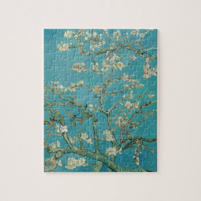 Van gogh's Almond Blommar Pussel (Vertikal)