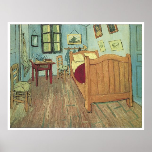 Van Gogh's Bedroom 1888, Vincent Van Gogh Poster (Framsidan)