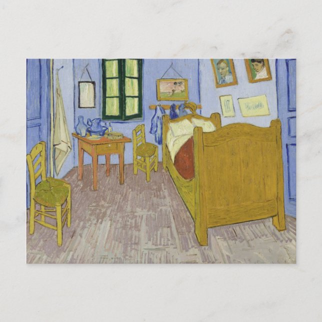 Van Goghs Bedroom i Arles av Vincent Van Gogh Vykort (Framsida)