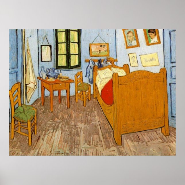 Van Gogh's Bedroom Poster (Framsidan)