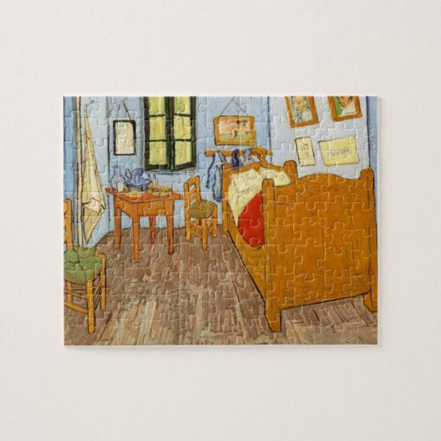 Van Gogh's Bedroom Pussel (Horisontell)