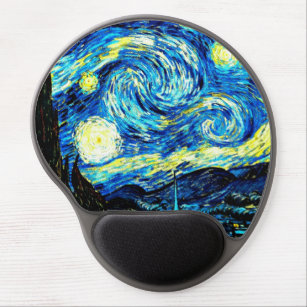 Van Goghs berömd, Starry Natt Gel Musmatta