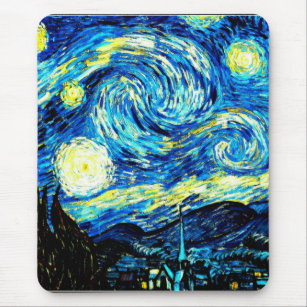 Van Goghs berömd, Starry Natt Musmatta