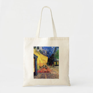 Van Gogh's Cafe Terrace Budget Tote Tygkasse