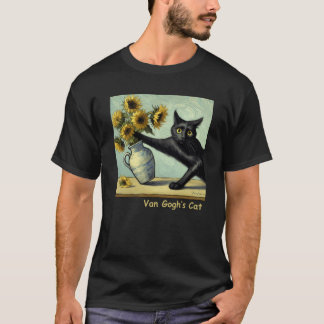 Van Goghs Cat  friends T Shirt
