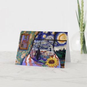 Van Goghs fiskskål Kort