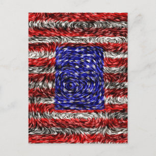 Van Goghs flagga för Amerikas förenta stater Vykort