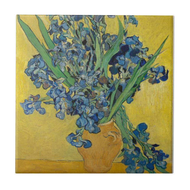 Van Gogh's Iris Kakelplatta (Framsidan)