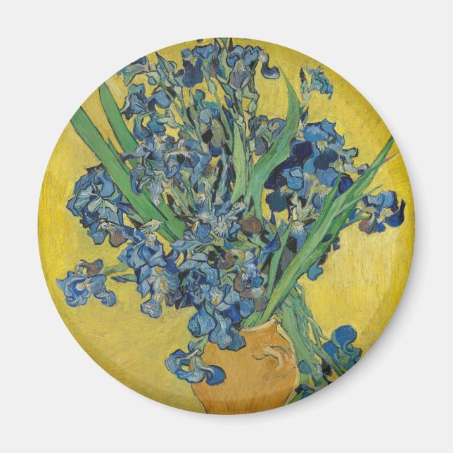 Van Gogh's Iris Magnet (Framsidan)