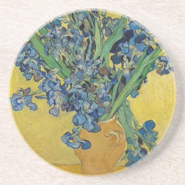 Van Gogh's Iris Underlägg Sandsten (Framsidan)