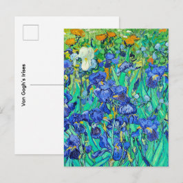 Van Goghs Iris Vykort