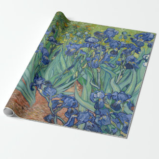 Van Gogh's Irises Wrapping Papper Presentpapper