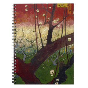Van Goghs Japonaiserie efter Hiroshige Anteckningsbok Med Spiral