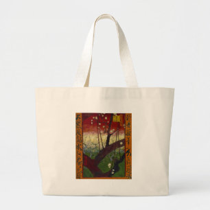 Van Gogh's Japonaiserie efter Hiroshige Jumbo Tygkasse