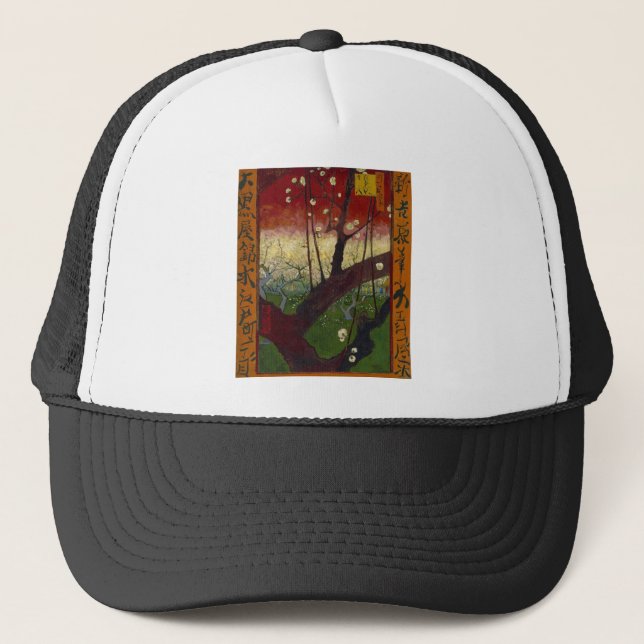 Van Gogh's Japonaiserie efter Hiroshige Truckerkeps (Framsida)