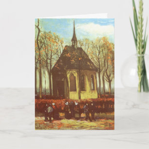 Van Goghs kapell i Nuenen Helgkort