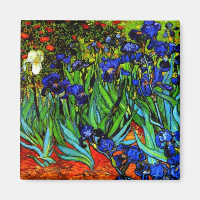 Van Goghs målning, Irises Magnet (Framsidan)