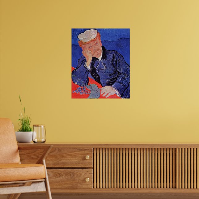Van Goghs målning, Porträtt av Dr. Gachet, Poster (Vardagsrum 2)