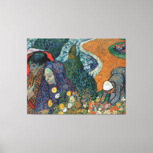 Van Goghs minne av Garden vid Etten (1888) Canvastryck