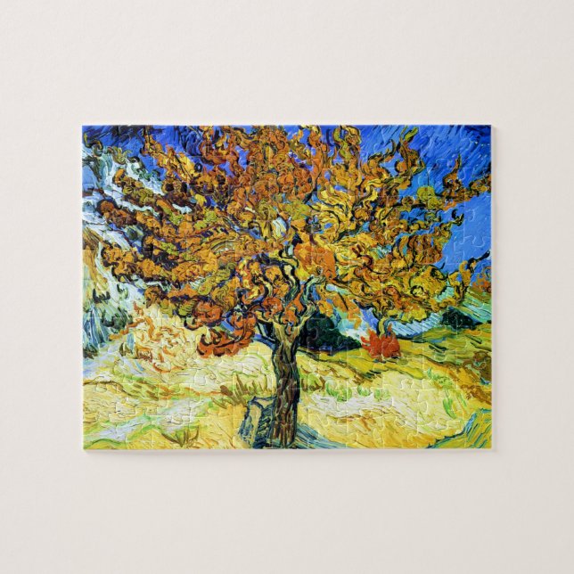 Van Goghs mulberry Träd Puzzle Pussel (Horisontell)