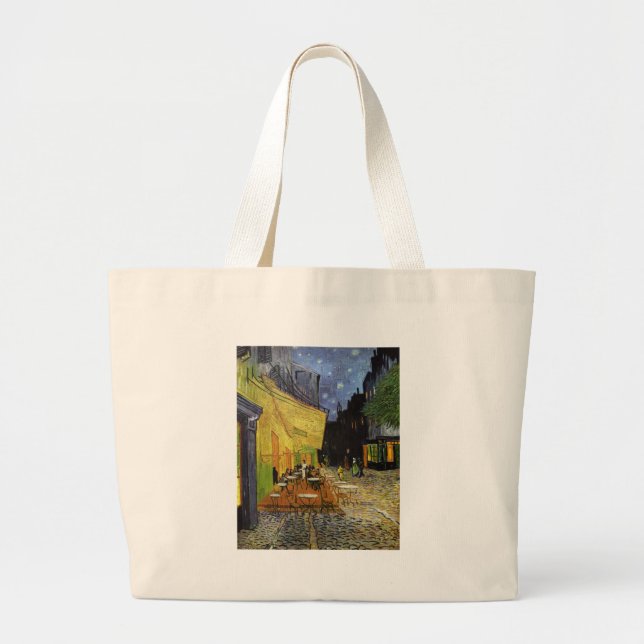 Van Gogh's Night Cafe Jumbo Tygkasse (Framsidan)