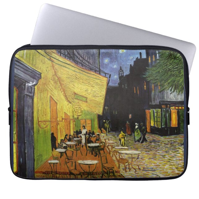 Van Gogh's Night Cafe Laptop Fodral (Framsidan)