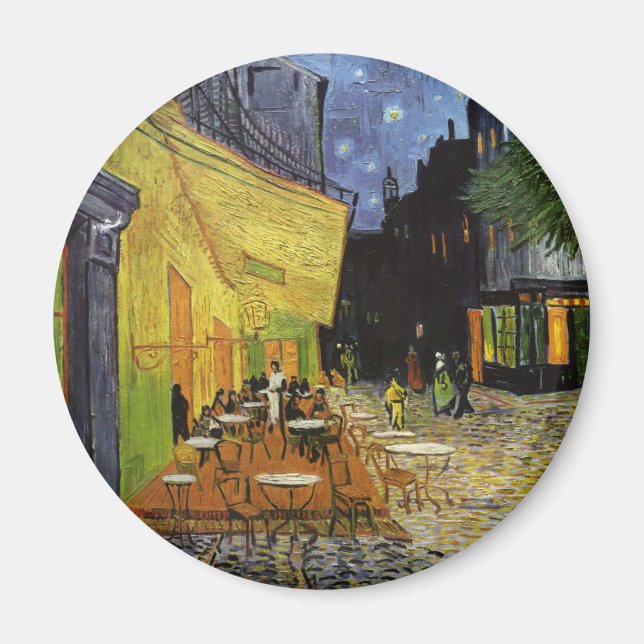 Van Gogh's Night Cafe Magnet (Framsidan)