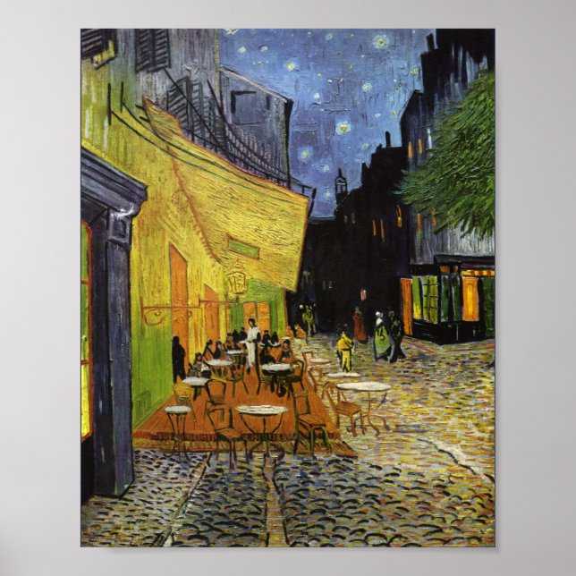 Van Gogh's Night Cafe Poster (Framsidan)