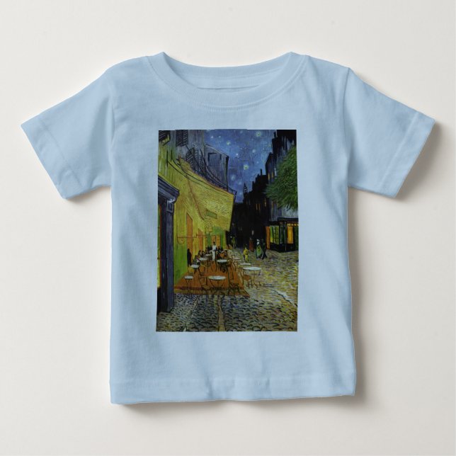 Van Gogh's Night Cafe Tee Shirt (Framsida)