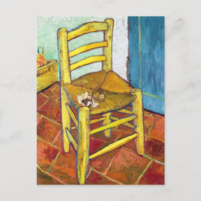 Van Goghs ordförande Vincent van Gogh bra art Vykort (Framsida)