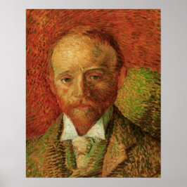 Van Goghs porträtt av konsthandlaren Alexander Rei Poster