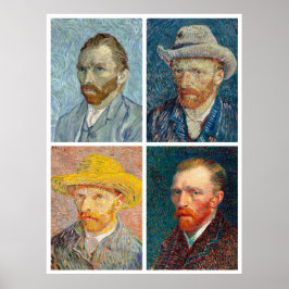 Van Gogh's Self-Porträtt Poster
