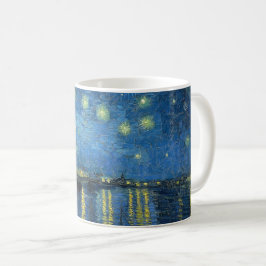 Van Gogh's Starry Night over the Rhone Kaffemugg