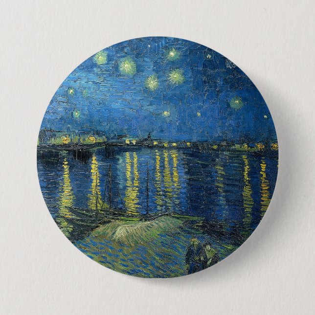 Van Gogh's Starry Night over the Rhone Knapp (Framsida)